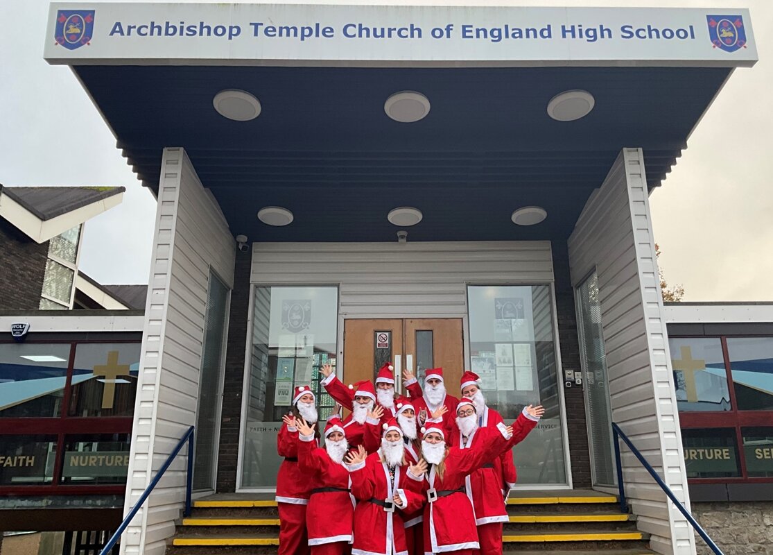 Image of Staff to take part in St Catherine's Santa Dash to raise money for the Year 10 charity!