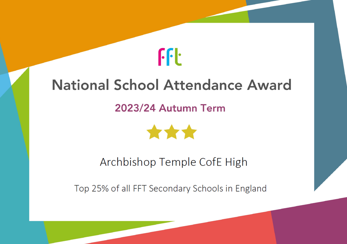 Image of FFT National School Attendance Award