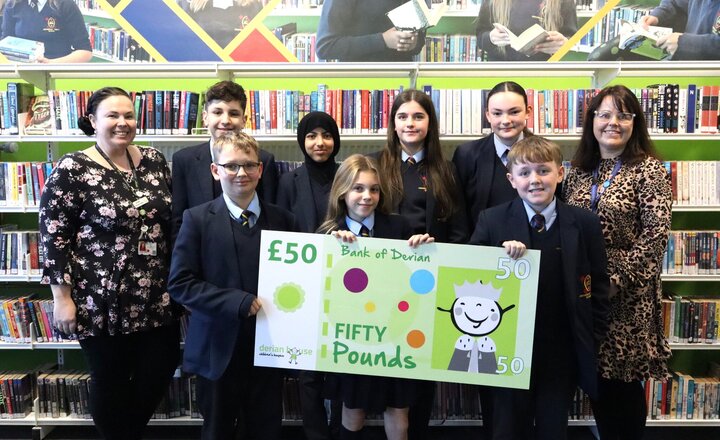 Image of Derian House year 7 fundraising challenge launches