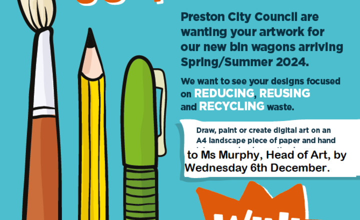 Image of Preston City Council’s Waste Department Design Competition