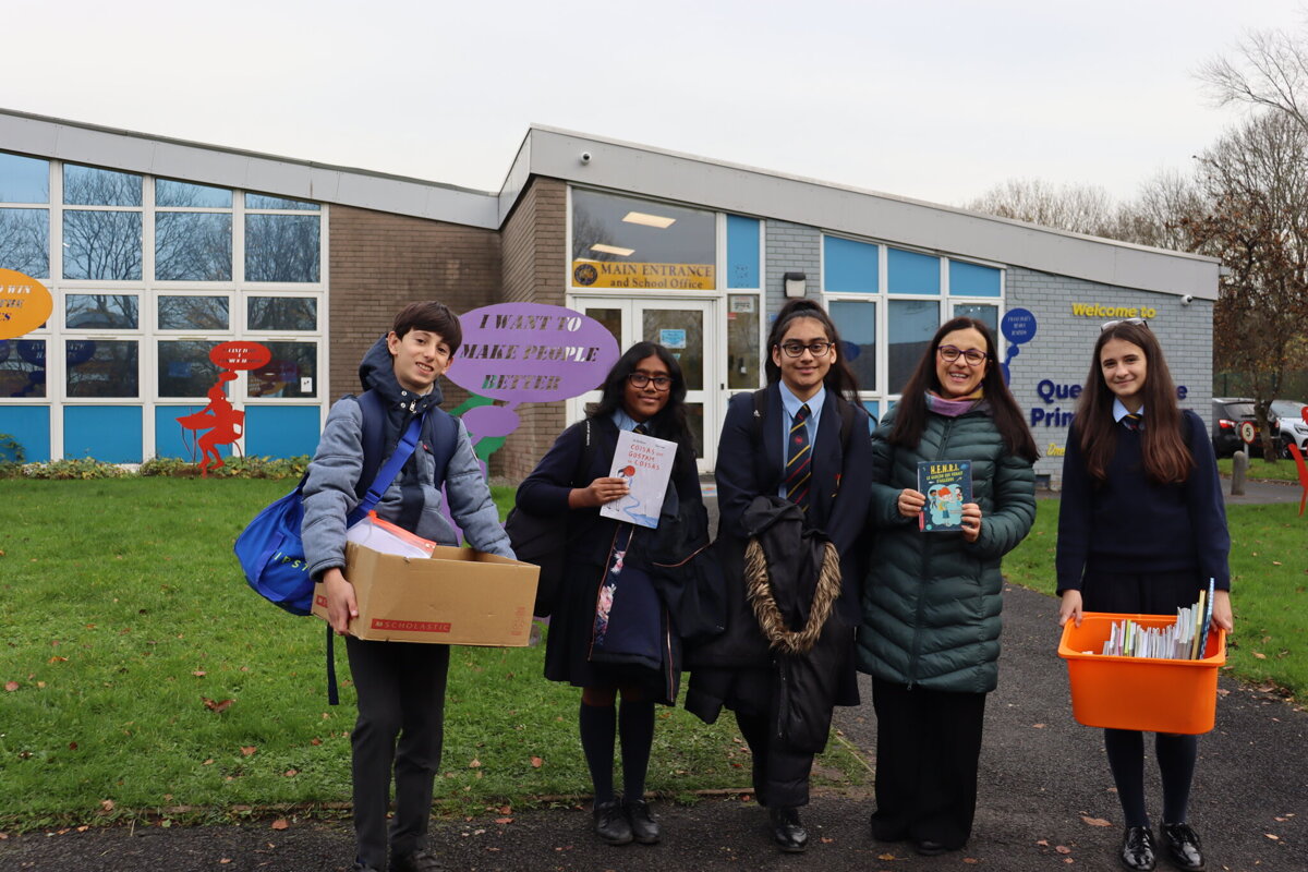 Image of Pupils and staff deliver modern foreign languages taster sessions to primary school pupils