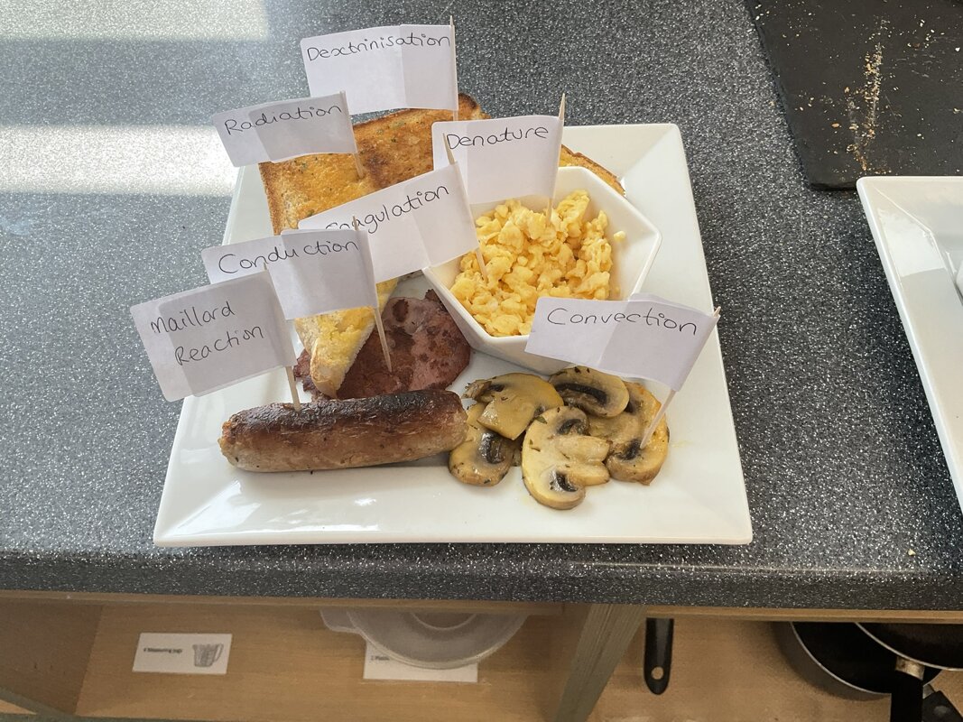 Image of A delicious way to revise! Pupils in year 11 enjoy a practical revision session in Food Technology