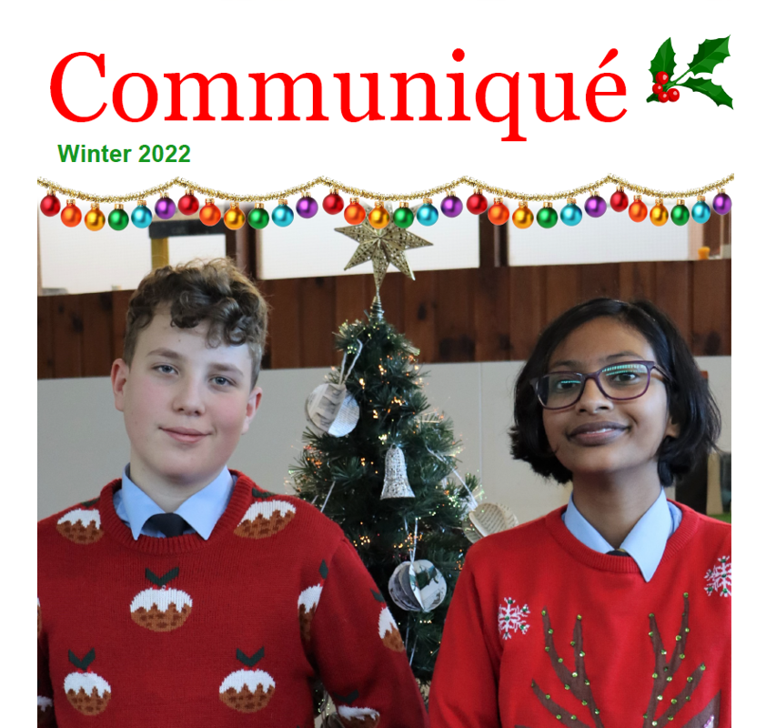Image of  Communiqué Winter 2022 is now available to download