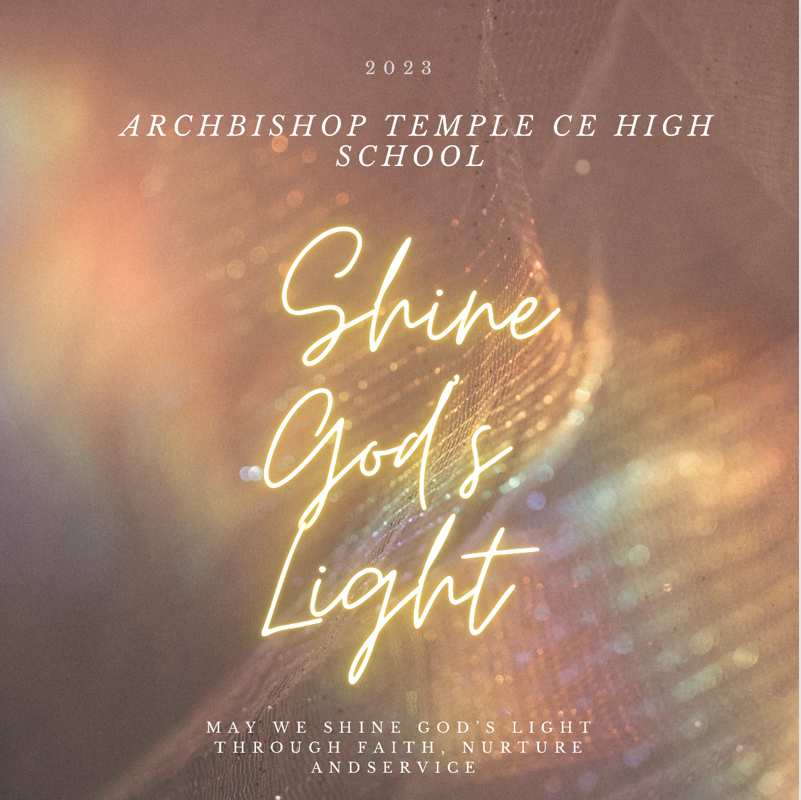Image of Create a piece of art to accompany our new school hymn, Shine God's Light