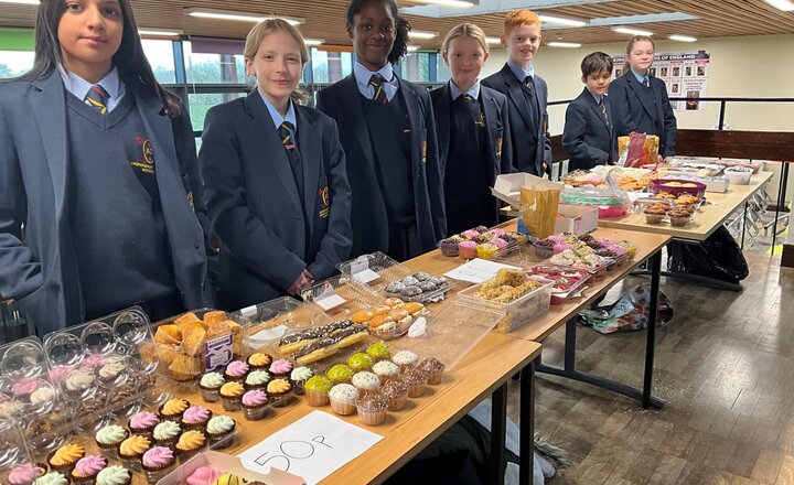 Image of Year 7 bake sale raises lots of money for Derian House Children’s Hospice
