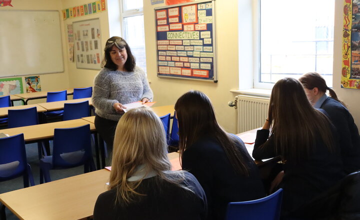 Image of Year 11 lunchtime Spanish sessions are key to success!