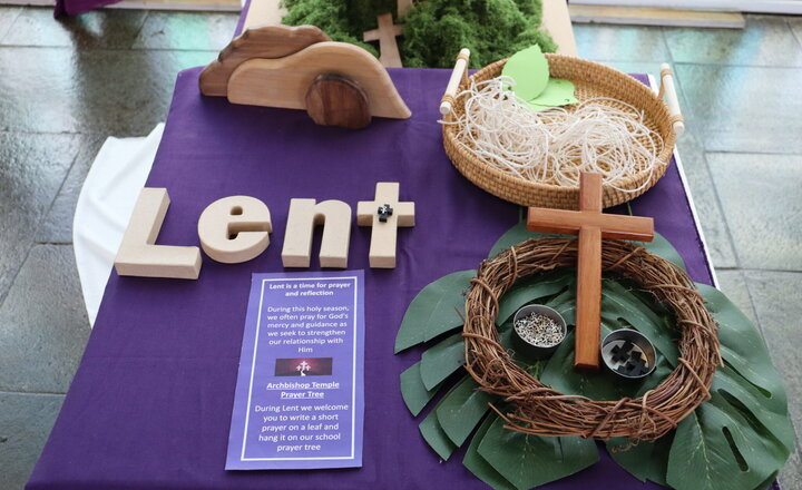 Image of Pupils make a Lenten promise