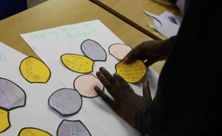 Image of Pupils in years 9 and 10 take part in sessions to support their mental health